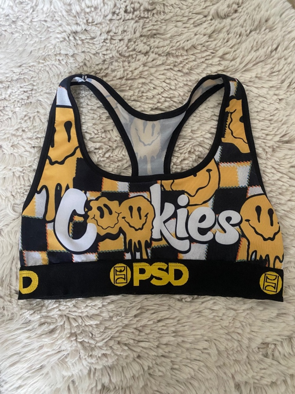 PSD cookies sports bra